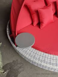 Round Daybed Cover Canopy Outdoor Patio