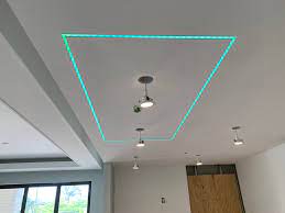 install led strip lights on ceiling