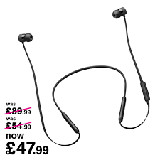 The beatsx is a great pair of wireless earbuds, if you can find them. Beats By Dr Dre Beatsx Wireless Black Earphones Earphones Free Shipping Over 20 Hmv Store