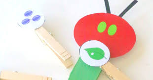 Caterpillar and butterfly finger puppets from read and create. The Very Hungry Caterpillar Story Sequencing Activity School Time Snippets