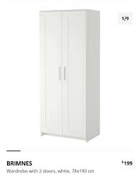 Ikea Brimnes Wardrobe With 2 Doors