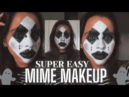 mime makeup the easiest makeup