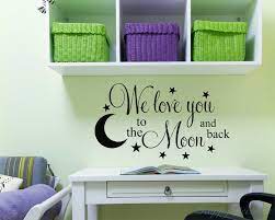 We Love You To The Moon And Back Decal