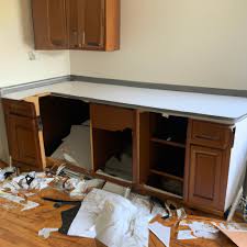 can kitchen cabinets be removed and reused