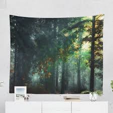 Magical Forest Tapestry Enchanted Woods