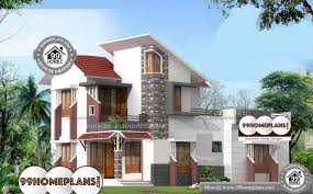 Sloping Roof House Designs Two Story