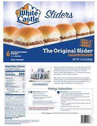 white castle recalls limited ion
