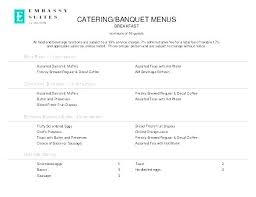 Banquet Checklist Template