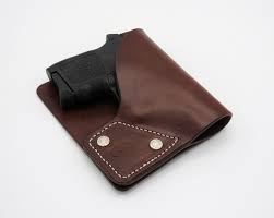 leather pocket holster adjule 3 in