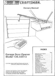 garage door opener manuals and guides