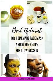 the best homemade face mask and scrub