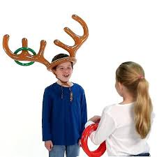 christmas game inflatable reindeer