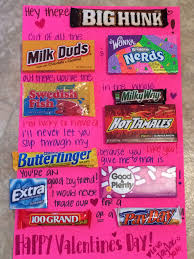 What to say on valentines day cards. Diy Candy Card It Made For Valentines Day Candy Cards Valentine Poster Candy Poster