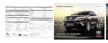 This used car is sold by a trusted certified dealership. Toyota Fortuner Brochure Malaysia 2019 En Veikl