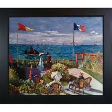 Claude Monet Framed Oil Painting