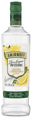 smirnoff zero sugar infusions lemon