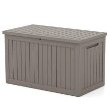 Outdoor Storage Plastic Resin Deck Box