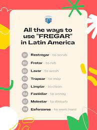How to Use the Spanish Verb 'Fregar' Without Being Vulgar in Latin America