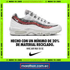 Marathon Sports - MOVE TO ZERO NIKE Encuentra la nueva colección de Nike hecha con material reciclado y contribuye a cuidar el planeta solo en www.marathon.com.ec | Facebook