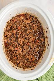slow cooker taco meat the magical