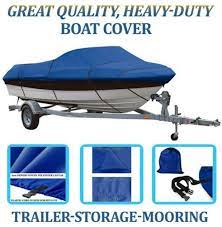 Blue Boat Cover Fits Bayliner 1500