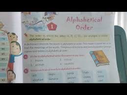 Alphabetical order worksheets for kindergarten. Class 4th English Grammar Alphabetical Order Exercise Youtube