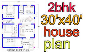 30x40 House Plan 30 By 40 House