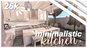 If you liked this build you may feel free to follow along to this video while building in bloxburg or you can simply take inspiration from this. Minimalistic Kitchen Speedbuild 26k Welcome To Bloxburg Youtube