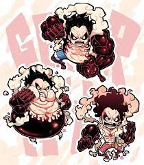 Soon, Gear Fourth stickers 🙂💪I've worked between commissions some others  things. #onepiece #luffy #gearfourth #gear4 #ke… | Anime, One piece  tattoos, Luffy gear 4