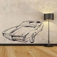 Classic Car Vinyl Wall Art Decal