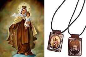 Promesas de la Virgen del Carmen al usar el escapulario