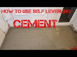 Self Levelling Cement In A Doorway
