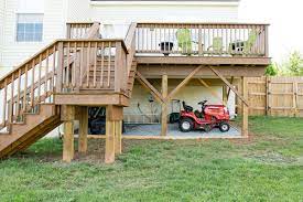 How To Make a Raised Deck into a Shed • Craving Some Creativity