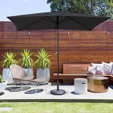 2x3m Rectangle Garden Parasol Umbrella