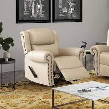 Prolounger 40 In W Tan Faux Leather