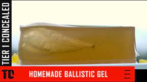 clear ballistics synthetic gelatin