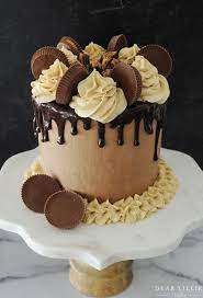Birthday Cake Reeses Cake gambar png