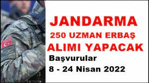 Jandarma 250 Uzman Erbaş Alacak - Malatya Cadde Haber Asayiş