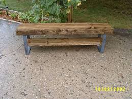 reclaimed wood bench yahoo ping