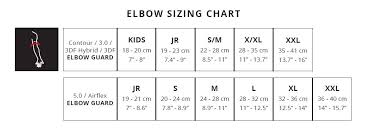 Leatt Elbow Guards Sizing Chart