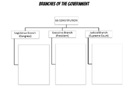 Branches Of The Us Government Chart By Miss History Tpt