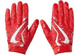 Supreme Nike Vapor Jet 4 0 Football Gloves Red