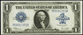 Antique Money Value Of One Dollar 1923 Silver Certificates
