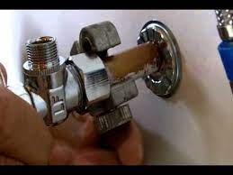 how to install a water shut off valve
