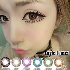 qoo10 circle lenses big eye makeup