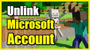 how to unlink microsoft account in