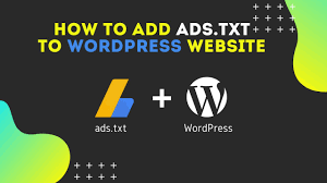 how to add ads txt to wordpress site