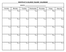Calendar Template Monthly Under Fontanacountryinn Com