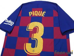 Enjoy fast delivery, best quality and. Fc Barcelona 2019 2020 Home Authentic Shirt 3 Pique Online Store From Footuni Japan