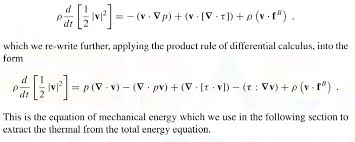 Following Equation Of Mechanical Energy